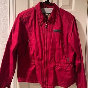 Harley Davidson Nylon Motorcycle Jacket Large